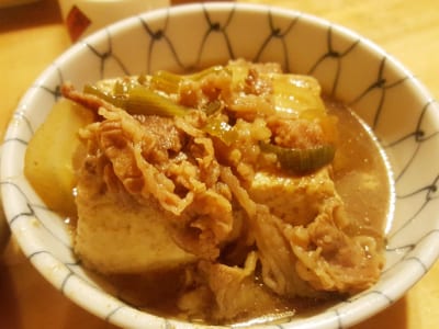 みますやの「肉どうふ」