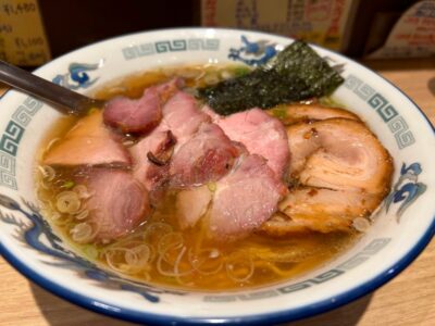 2種盛りのチャーシュー麺